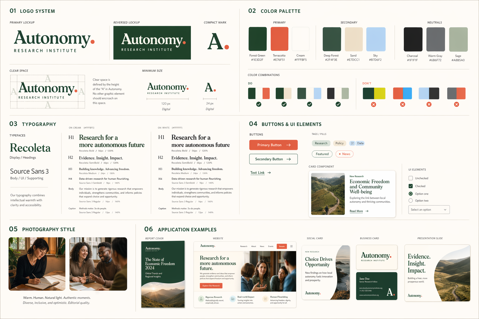 Comprehensive Style Guide
